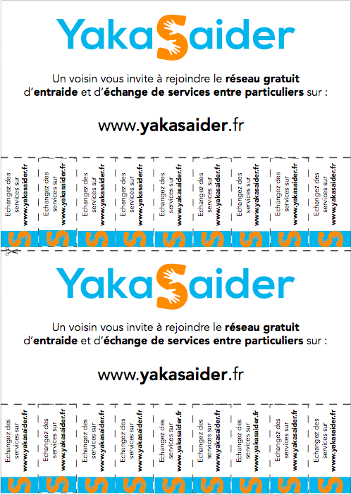 kit echange de service entre voisins ambassadeur